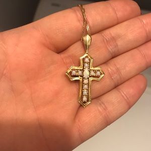 Gold and Opal necklace